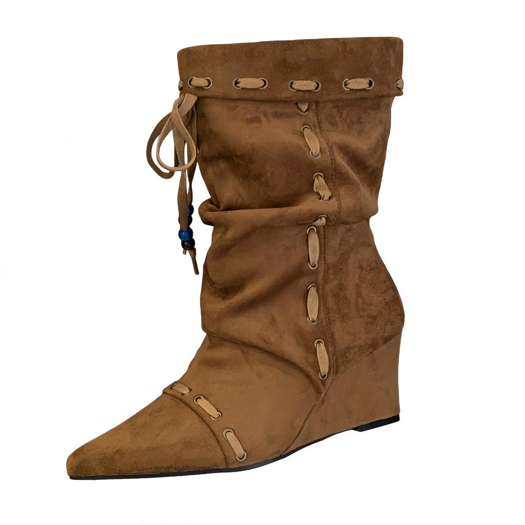 Tassel Ultra Fashion Versatile Inner Enhancement Temperament Great Northwest Travel Boots