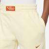 Nike Culture Of Basketball Logo Print Cuffed Knit Sports Pants Kids bottoms Lemon-Yellow FD4016-113