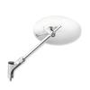 Tanax Bike Mirror Napoleon Classical 2 Mirror Chrome Plated Left and Right Common 10mm Positive Thread AB2-101-10