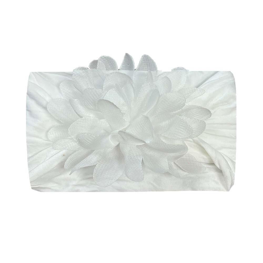 Chiffon Flower Baby Girls Headbands Soft Elastic Nylon Hairbands Baby Bows Hair Accessories for Baby Girls Newborns Infants