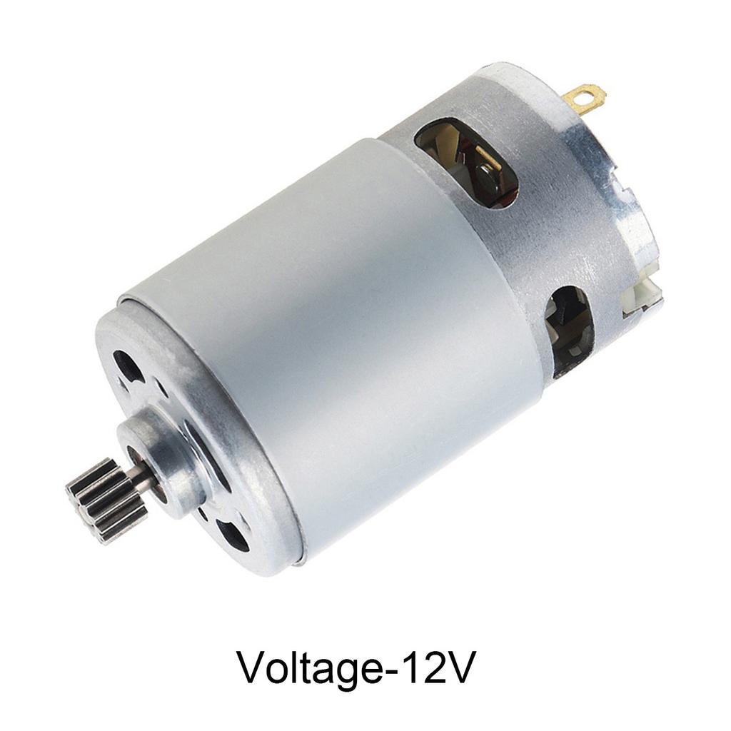 RS550 DC Motor 10.8-25V 14Teeth Gear 25000RPM Electric Saw Micro Motor for DIY Electric Tools with 8.2mm