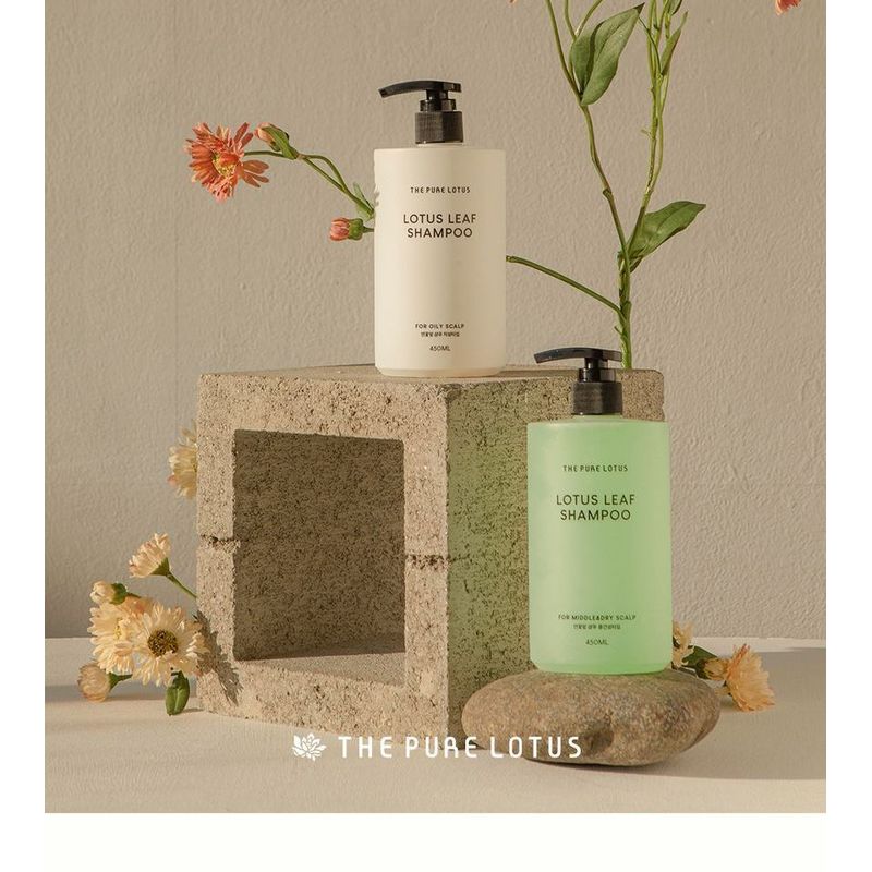 THE PURE LOTUS - Lotus Leaf Shampoo For Oily Scalp Jumbo