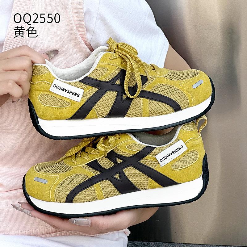 Mesh breathable Forrest Gump shoes New comfortable flat casual shoes in spring and autumn