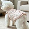 Embroidery Teddy Bear Coat Thickened Puppy Clothes Vest New Cat Vest  Winter