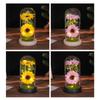 Artificial Flowers Colorful Sun Flower Gift Light Up Sun Flower Wedding Decoration