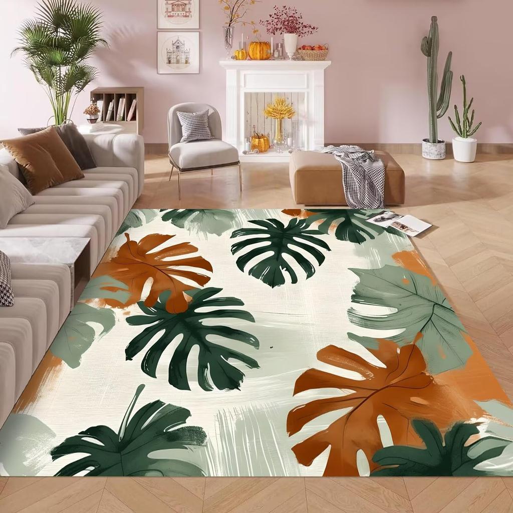 Rosa Blau Farbverlauf Glitzer Teppich, Pastell Funkelndes Pulver Einfaches Uni Muster, Rutschfeste Waschbare Matte für Wohnzimmer Sofa Esstisch