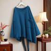 Plus Size Women Solid Color Long Sleeve Pocket Hoodie Spring Autumn Loose Casual Oversized Tops Pullover
