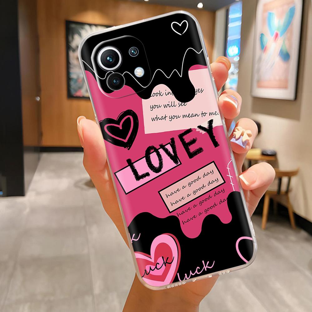 For Xiaomi Mi 11 Lite 5G Case Phone Cover Protection Back Cases For Xiaomi Mi 11 Lite 5G NE Silicone Casing  Mi11 Lite Fundas
