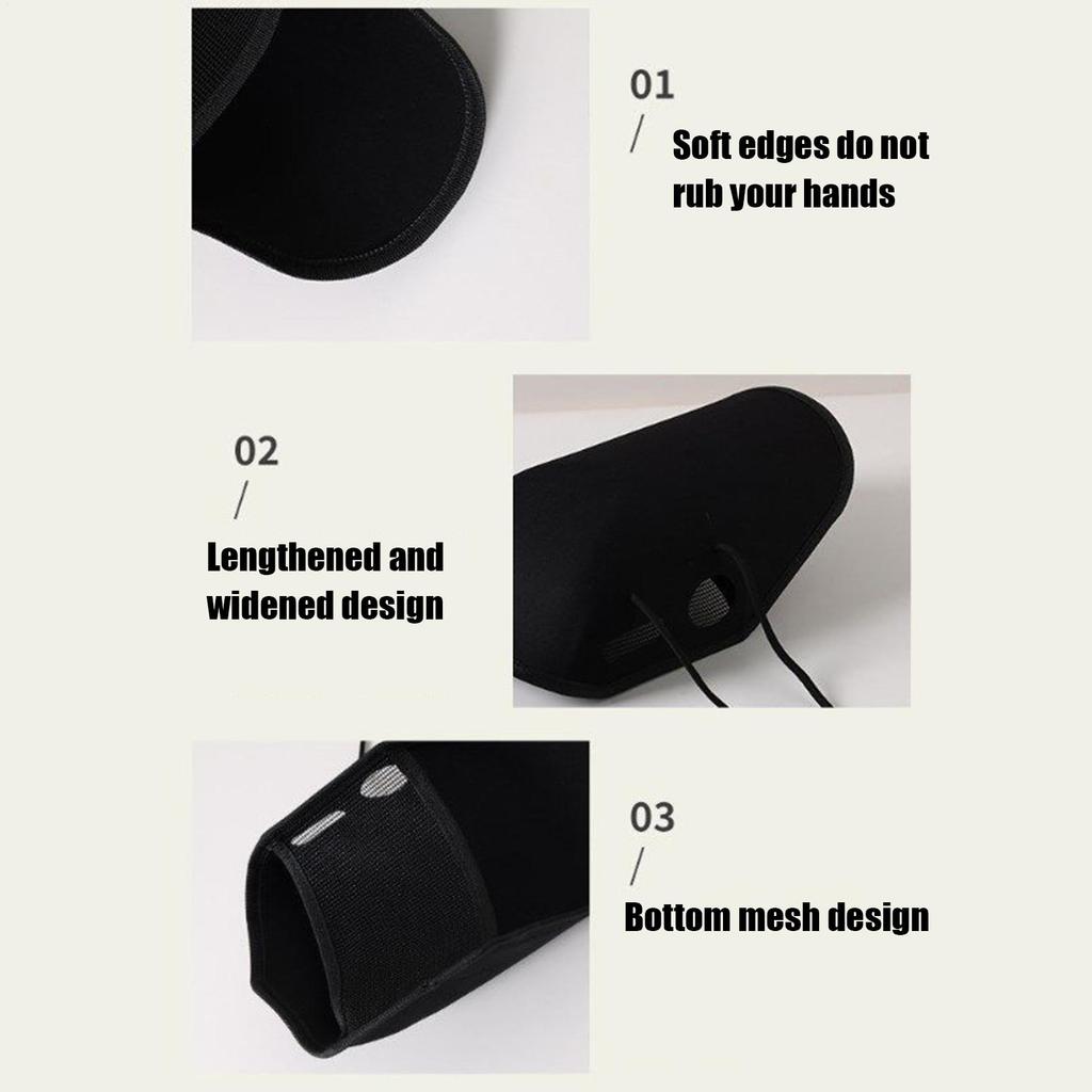 Motorcycle Hand Guard with Adjustable Strap Cold Wind Deflector Shield Hand Protector Shield Falling Protection Waterproof Cover