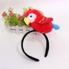 Cartoon Bird Anime Headpiece for Party Birthday Face Wash Bird Hairbands Stage Headwear Photo Props