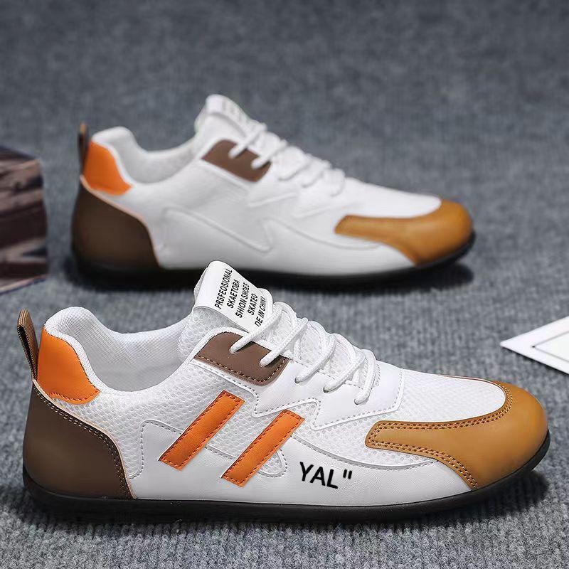 Freizeitschuhe Frühling und Sommer neue Modetrends Kontrastfarben Jugend Outdoor bequem atmungsaktiv Lauf-Sneaker