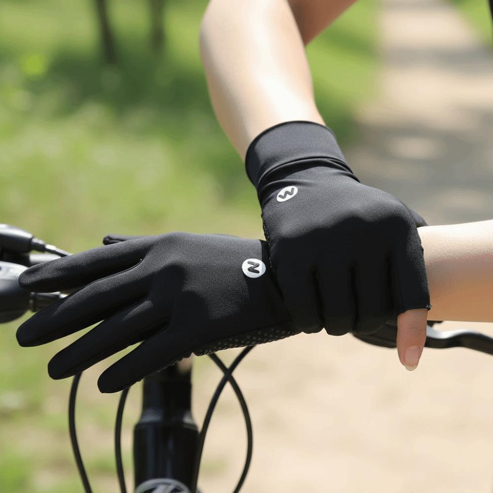 Non-Slip UV Protection Gloves Breathable Ice Silk Gloves Unisex Sun Protection Gloves Hiking