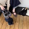 With Skirt Versatile Mary Jane Shoes 2025 New French Gentle Fairy Style Velcro Casual Evening Shoes