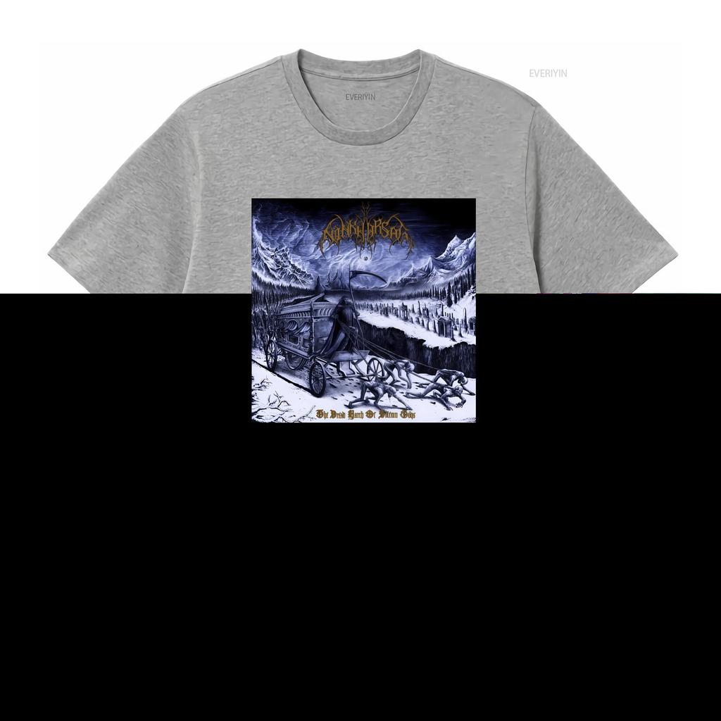 New Ninkharsag The Dread March of Solemn Gods T Shirt Gothic Death Metal Design Available in Sizes S to 5XL vintage Washed