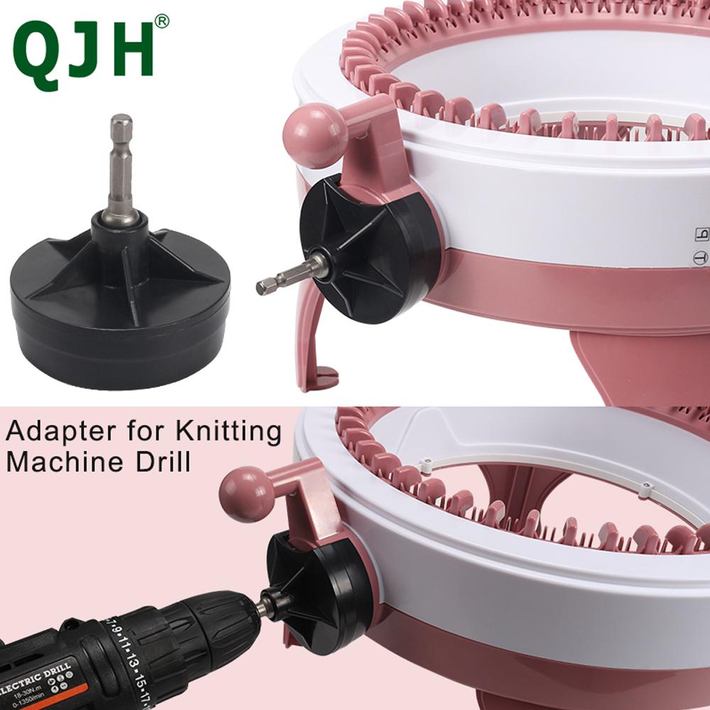 1 Stück Spezieller Adapter, Schnelles Automatisches Bohrzubehör, Nähmontageteil für Strick- und Webmaschinen mit 22/40/48 Nadeln