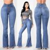 Womens Comfy Summer Elastic Waist Pockets Casual Bull-puncher