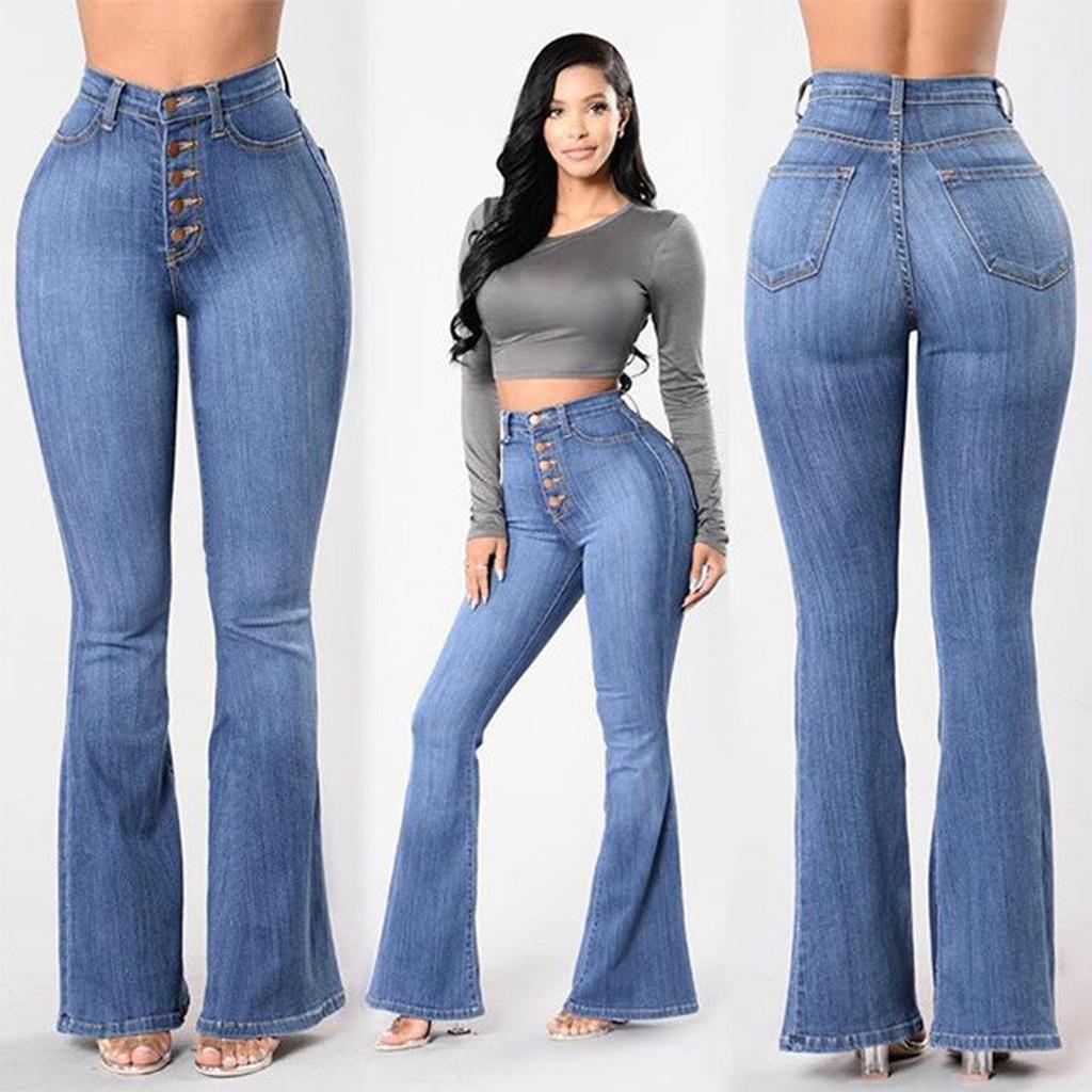 Womens Comfy Summer Elastic Waist Pockets Casual Bull-puncher