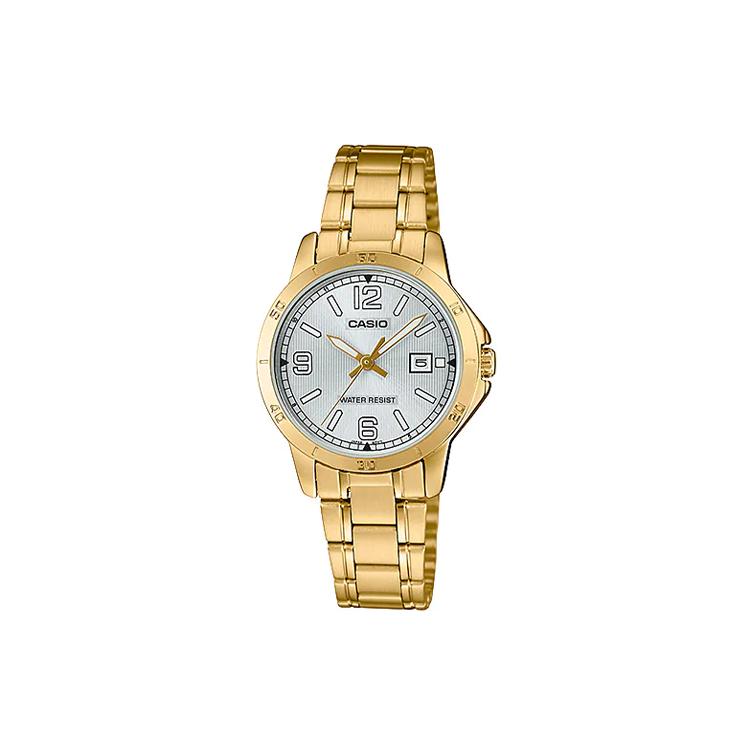 CASIO Women s Standard Series Silver Watch LTP-V004G-7B2 LTP-V004G-7B2 Silver Dial