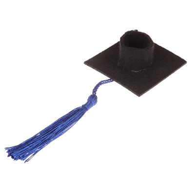 1Pc Graduation Hat Mini Doctoral Cap Costume Graduation Cap With Tassels