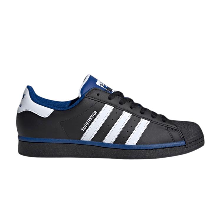 

adidas Superstar Collegiate Royal Unisex Sneakers Black Core-Black Cloud-White FV4190