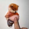 Pressure Relieving 3D Adhesive Dog Sticker Shiba Inu Design Suitable for Preventing Car Door Collisions Home Decoration
