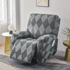4-Piece Recliner Chair Cover Stretch Chair Cover for Recliner Chair Slipcover for Living Room Recliner Protector with Pocket