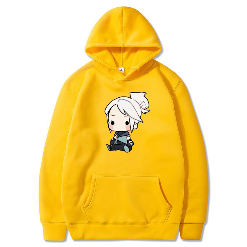 New VALORANT Hoodies Anime Cartoon FPS Game Print Streetwear Unisex Women Fashion Oversized Sweatshirts Hoodie Pullovers Tracksuits