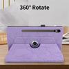 Coque For Samsung Galaxy Tab S10 Lite Case Embossed 360 Rotating Stand Tablet Funda For Galaxy Tab S10 Lite Cover 2025 10.9 Inch