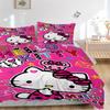 3pcs Hello Kitty Bedding Set: Perfect for Bedroom or Guest Room. Soft and Comfortable with No Core Included Yy251031090