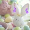 Easter Rabbit Earrings Acrylic Lightweight Comfortable Design For Women