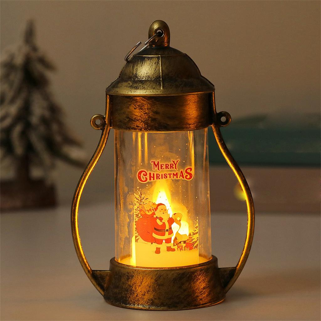 Christmas Vintage LED Farm Outdoor Decoration Christmas Decoration, Battery Powered, Long-Lasting And Beautiful