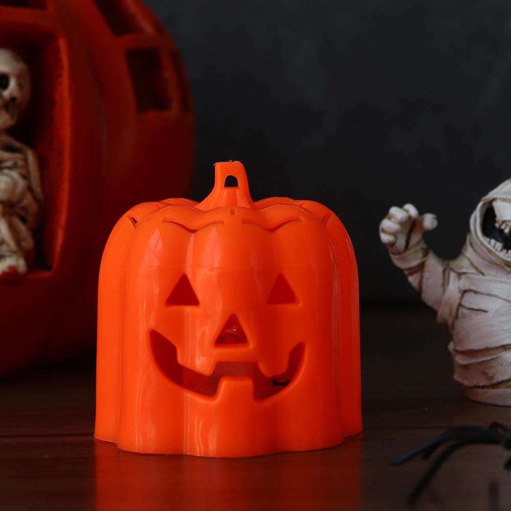 Halloween Pumpkin Ghost Lamp: Night Light & Horror Atmosphere Decor
