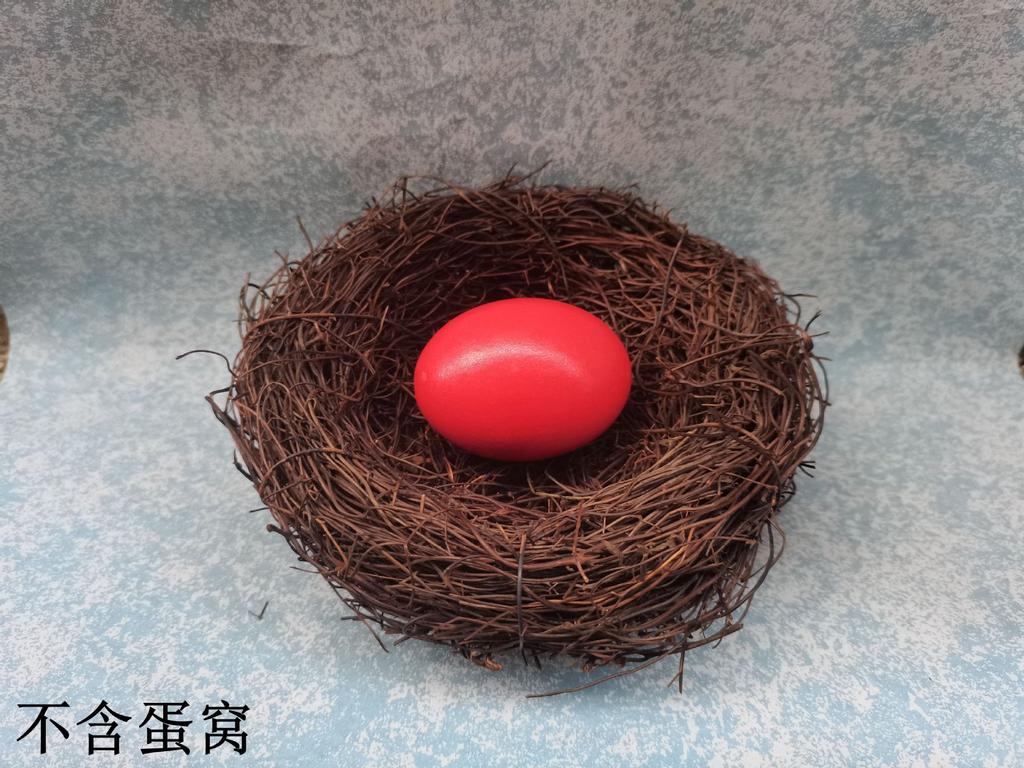 Wood Simulated Eggs, Duck Eggs, Solid Children'S Color Paintings, Graffiti, Easter Egg Play Toys