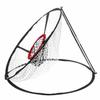 65x Foldable Golf Outdoor Indoor Chipping Pitching Cages Mats Practice Easy Net Golf Training Golf Aids Metal + Net 54CM