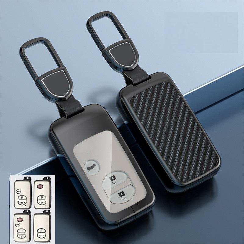 

Zinc Alloy Car Key Case Cover For Toyota Land Cruiser Prado 150 Camry Prius Crown For Subaru 2013 2014 Foreste Outback XV legacy