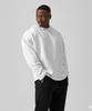 BATTRACT Plain Double-Sided Oversized Long Sleeve_White