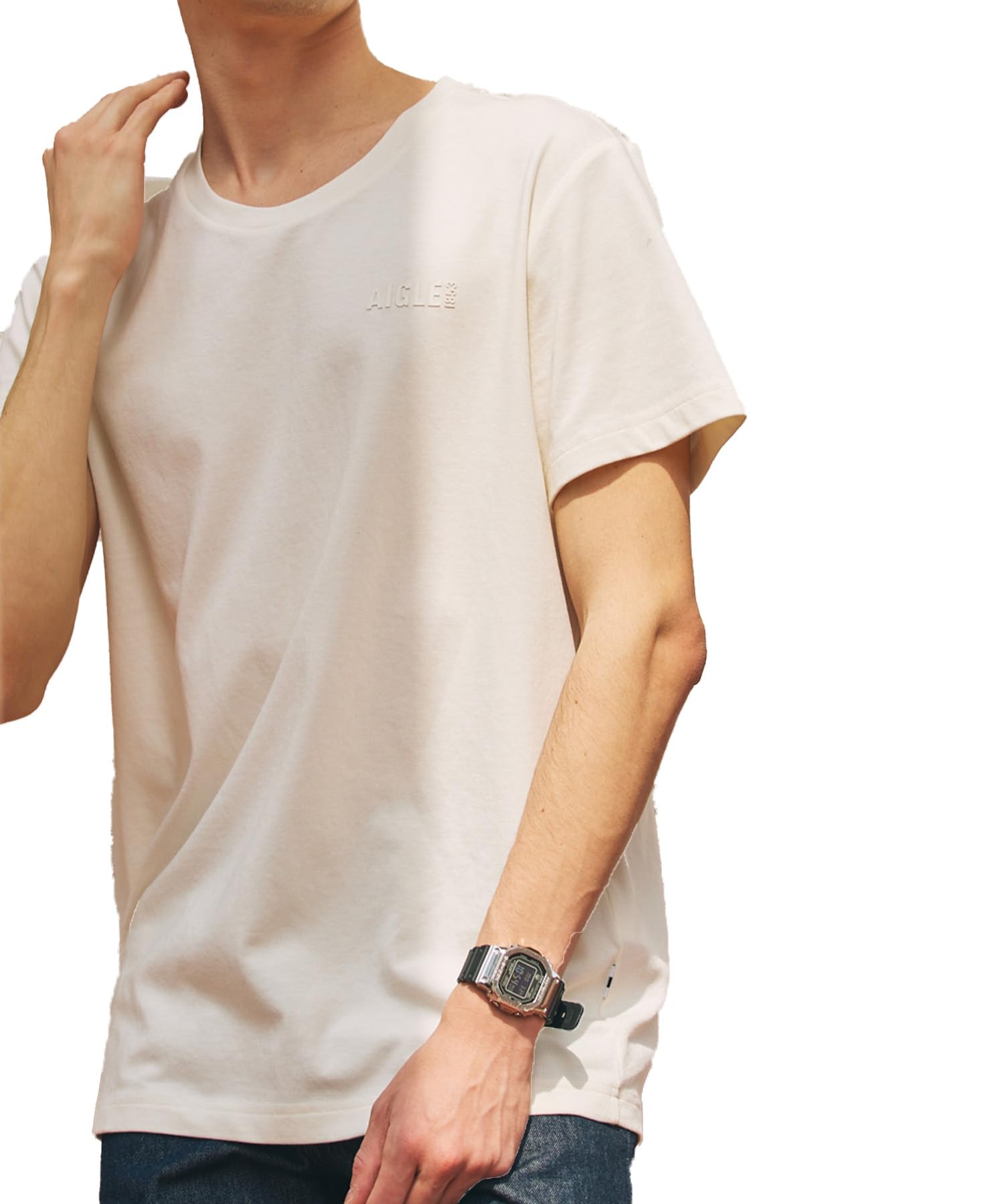 

Официальная простая футболка Aigle с логотипом, быстросохнущая OTHBJ5100200S