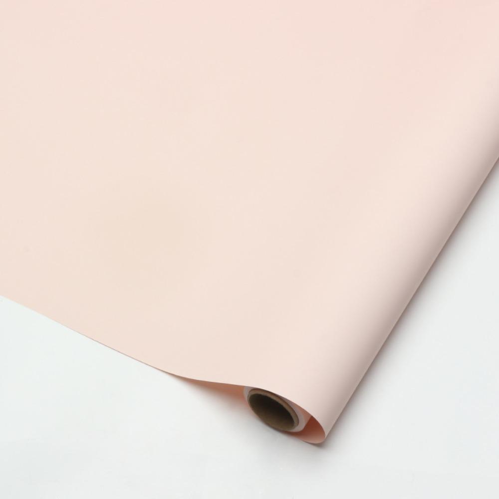 57cm*10m/Roll Flower Packaging Paper Waterproof Matte Flower Wrapping Paper Solid Color Vintage Printed