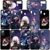 Pouzdro na telefon Samsung Galaxy S25 S24 S23 iPhone 16 15 Xiaomi Redmi Note 14 13 12 16E X 11 Pro Max OPPO Moto Huawei Anime Tokyo Ghoul Ken Kaneki kryt