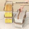 Sealed Dry Box Pasta Spaghetti Box Hermetic Jar Fruit Plastic Kitchen Fridge Household Organization Storage Containers Box