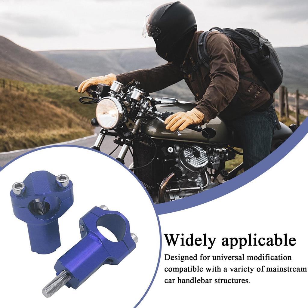 28mm Aluminum Alloy Handlebar Orientation Clamp Motorcycle Handlebar Riser Handle Rest Motorcycle Accessories