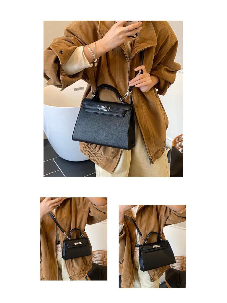 Frühling/Sommer 2025 Damen Luxushandtasche – Kelly-Stil Ein-Schulter Crossbody Kleine Tasche