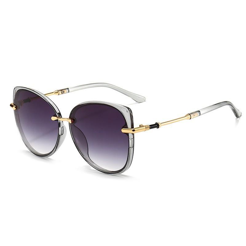 Sunglasses Women'S Sunglasses Cat Eye Large Frame Thin Face Glasses Tide