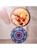 1pc Handmade DIY Jarred Scented Candle, Home Bedroom Air Freshener Ornament, Ethnic Series, Plant Fragrance