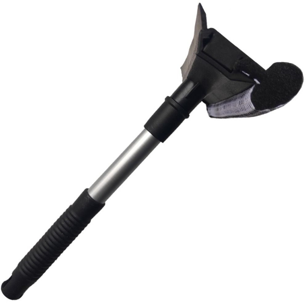 Skleněná stěrka ve tvaru T Výsuvná rukojeť Čistič skla Kartáč na okna Přenosná stěrka na čištění oken