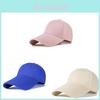 Baseball Cap Men Women Sun Protection Adjustable Cotton Hat For Summer Outdoor Casual Wear