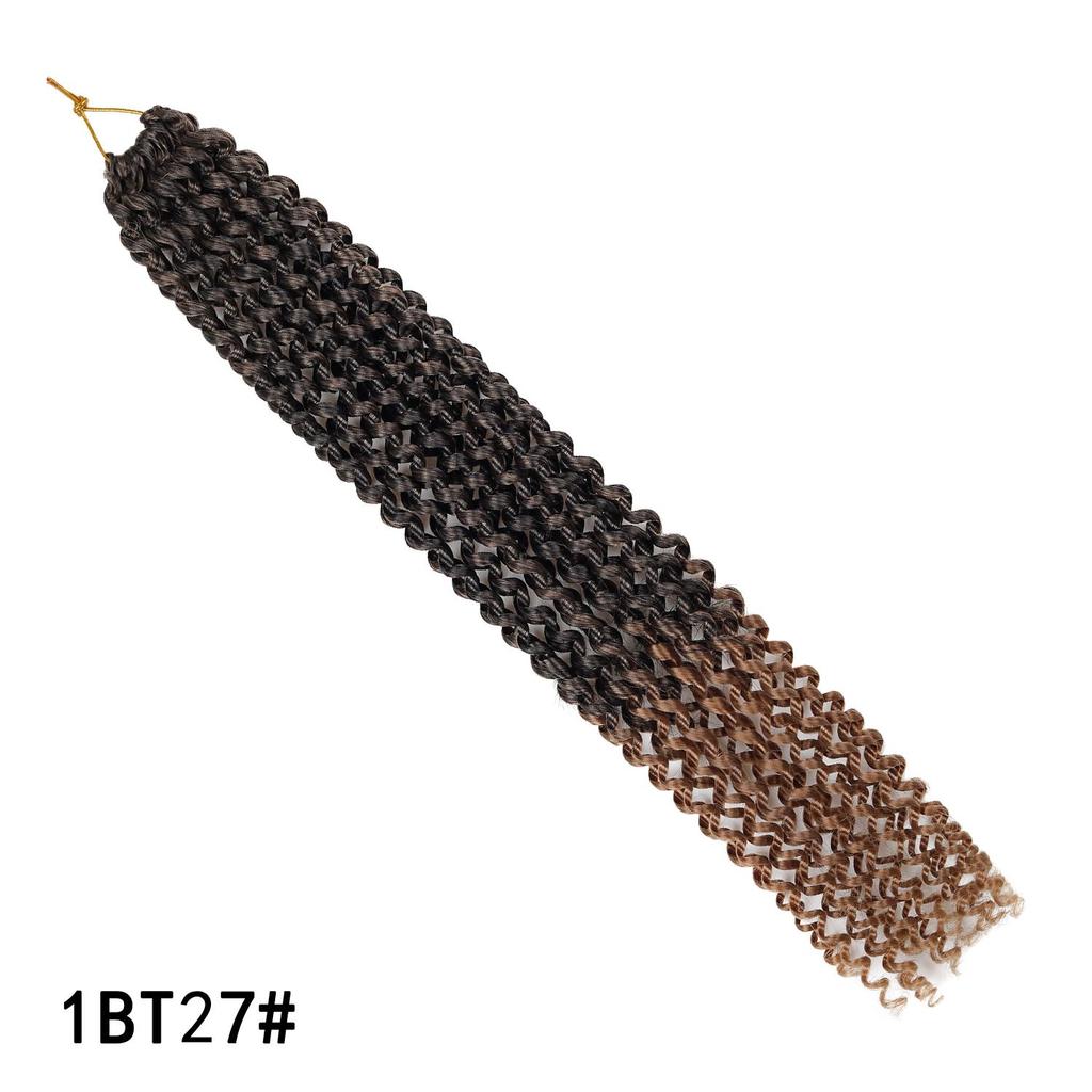 Estensioni per Capelli Crochet Passion Twist Sintetiche Spring Twist Treccia Capelli Stile Afro Riccio Nero Boemo per Donne