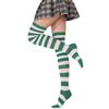 New Socks Long Tube Ladies Japanese Blue and White Striped Over-knee Socks Thigh Socks  Thigh High Stockings  Knee High