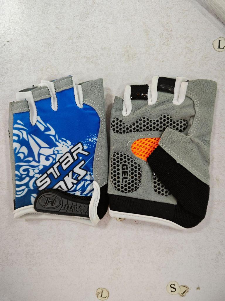 Unisex Half-Finger Gloves: Shock-Absorbing, Anti-Slip, Breathable for Cycling, Climbing, Fitness & Outdoor Sports