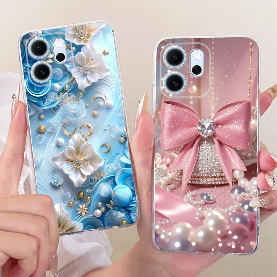 For Oppo Reno 14 Pro Case Reno14 F 5G Colorful Flowers Painted Cover Soft Slim Phone Case For Oppo Reno 14F Reno14 FS Pro Fundas